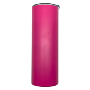 Double Wall Stainless Steel Pink Skinny Tumbler