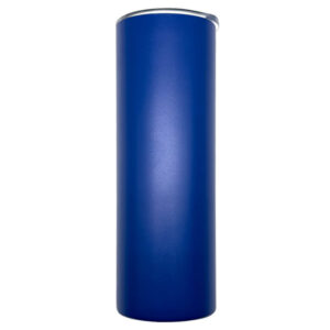 Double Wall Stainless Steel Blue Skinny Tumbler