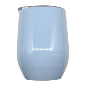 Double Wall Stainless Steel Blue Wine Tumbler