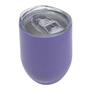 Double Wall Stainless Steel Purple Wine Tumbler