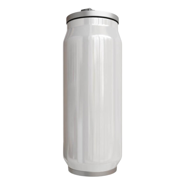 Double Wall Stainless Steel White Can Tumbler