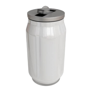 Double Wall Stainless Steel White Can Tumbler