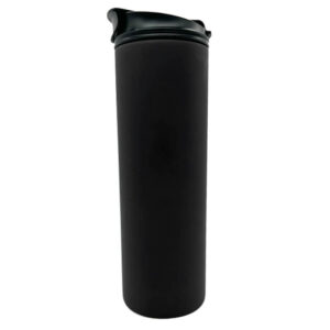Double Wall Stainless Steel Black Hot & Cold Skinny Tumbler