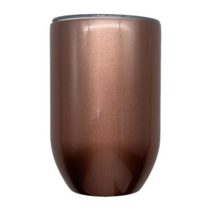Double Wall Stainless Steel Rose Gold Gin Tumbler