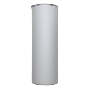 Double Wall Stainless Steel White Skinny Tumbler
