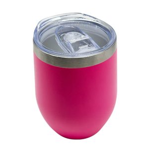 Double Wall Stainless Steel Pink Wine Tumbler