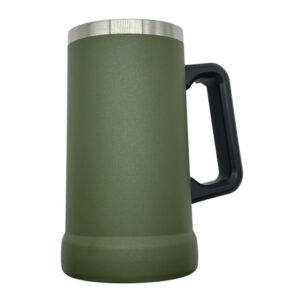 Double Wall Stainless Steel Camo German Beer Mug