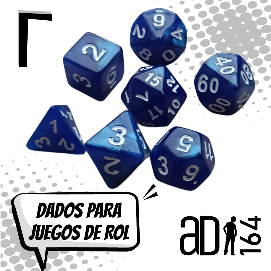 Set de Dados para Juegos de Rol