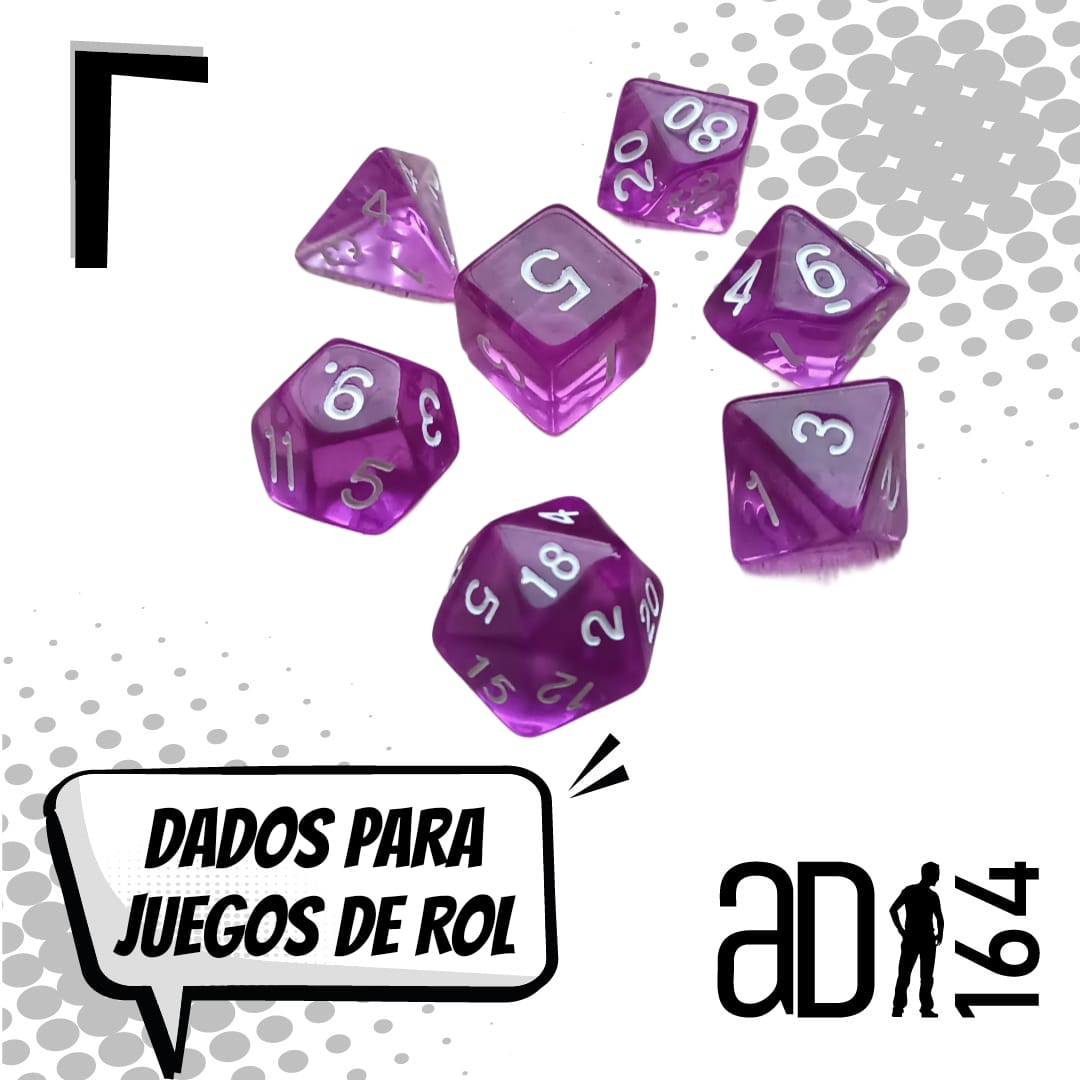 Set  de Dados para Juegos de Rol