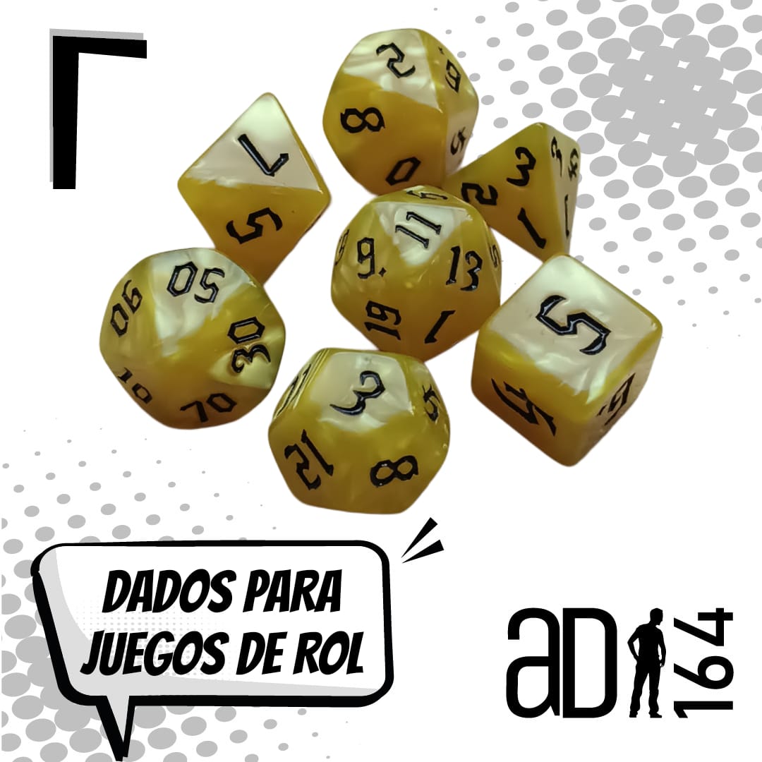 Set  de Dados para Juegos de Rol
