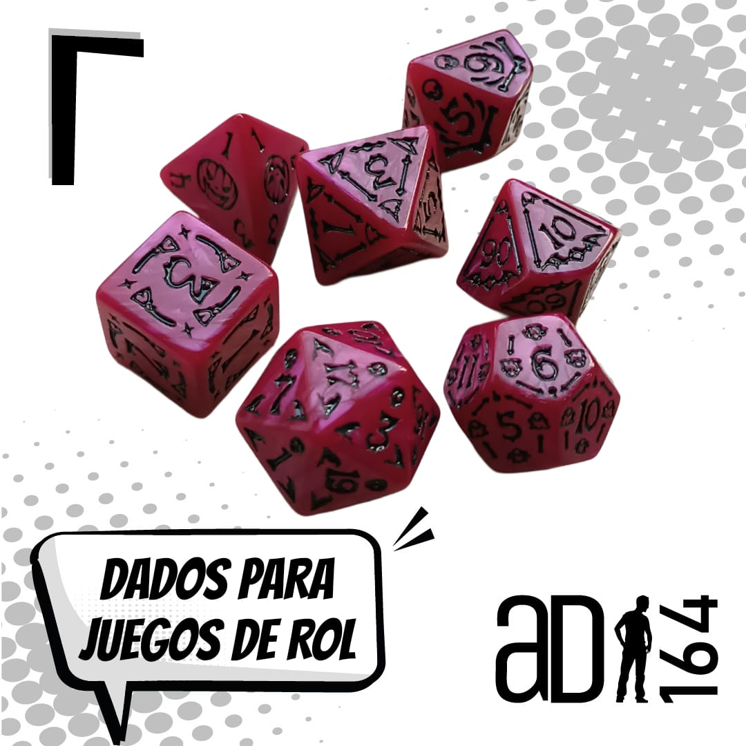 Set  de Dados para Juegos de Rol