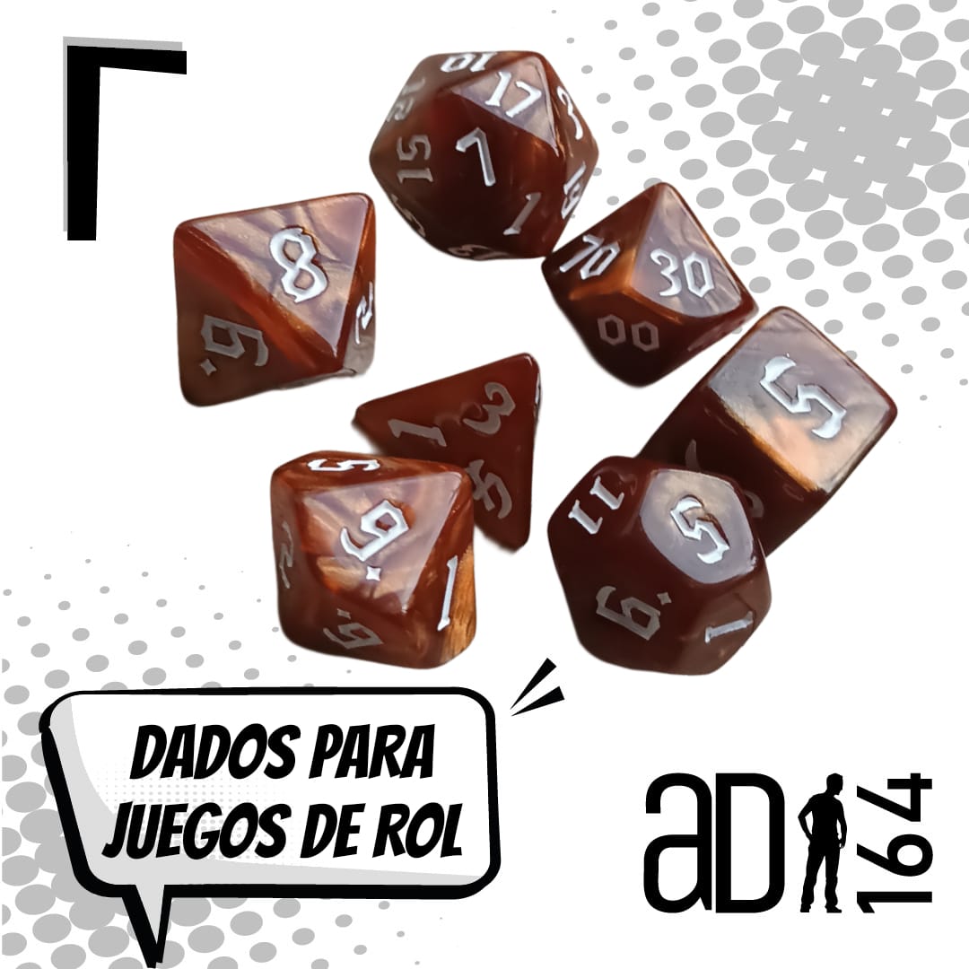 Set  de Dados para Juegos de Rol