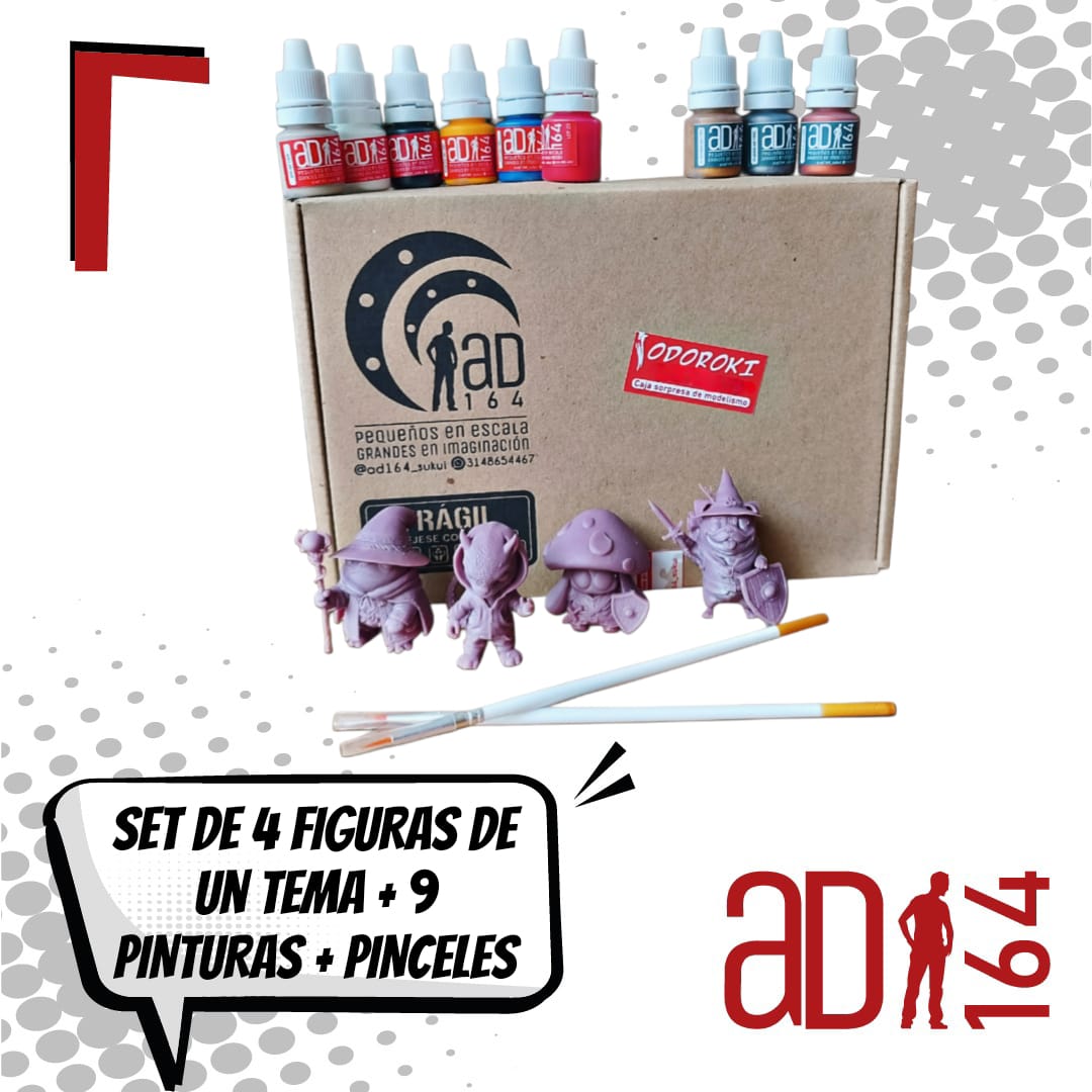 ODOROKI: kit avanzado para pintar figuras minis