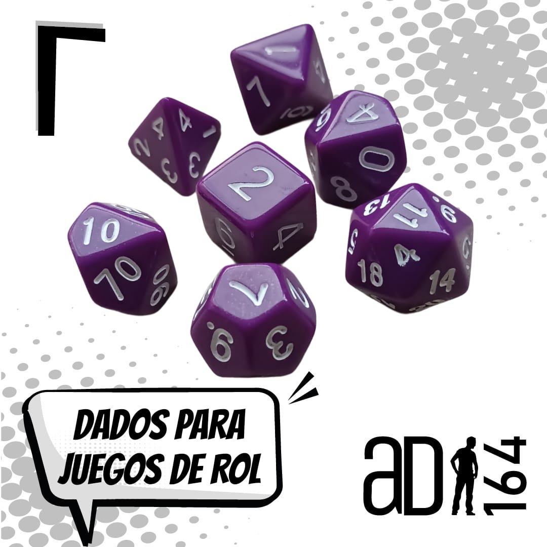 Set  de Dados para Juegos de Rol