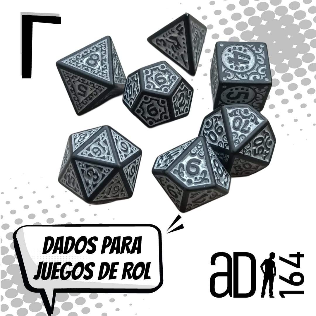 Set  de Dados para Juegos de Rol