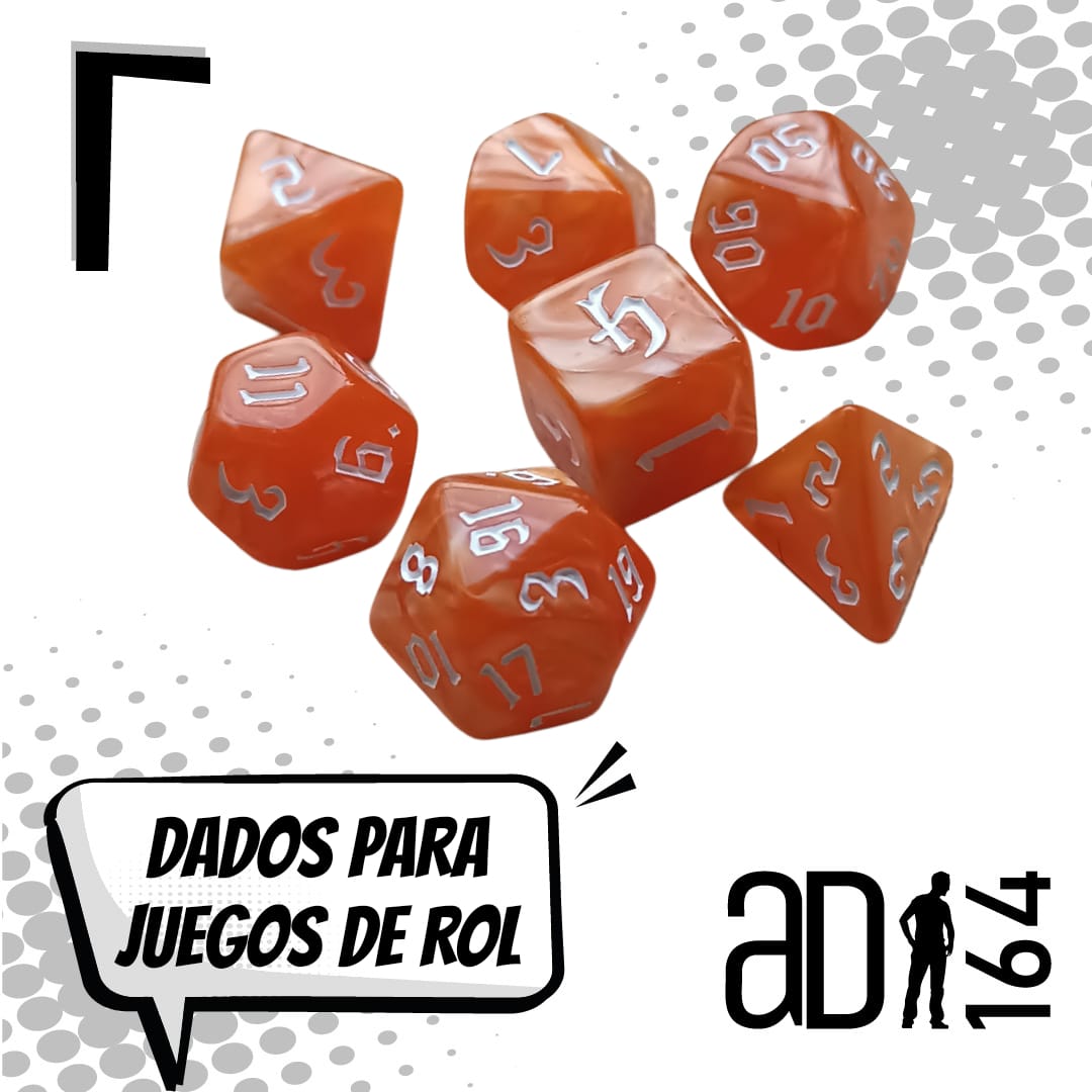 Set  de Dados para Juegos de Rol