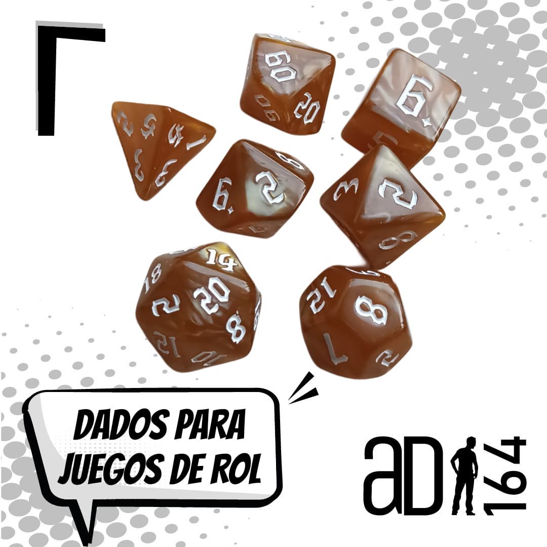 Set  de Dados para Juegos de Rol