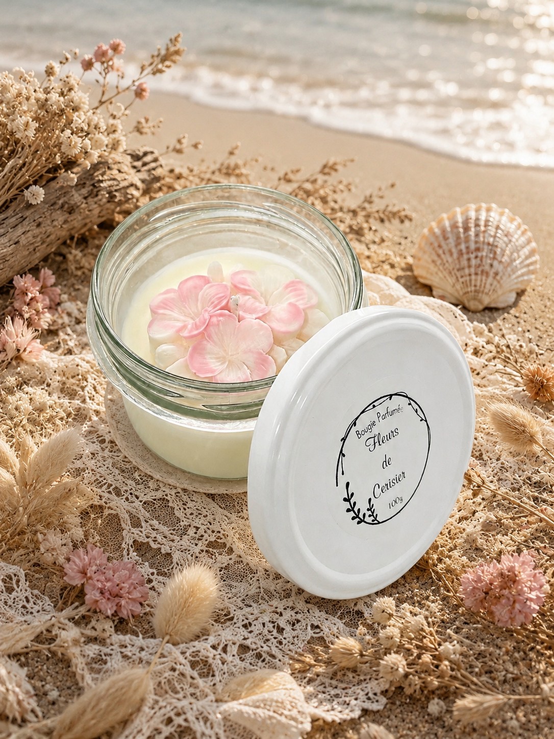Bougie Parfumée "Fleurs de Cerisier"