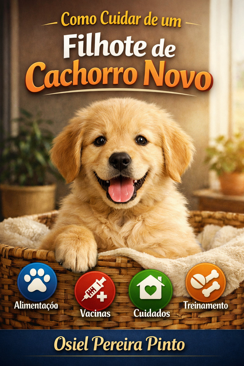 Guia Digital: Como Cuidar de um Filhote de Cachorro Novo