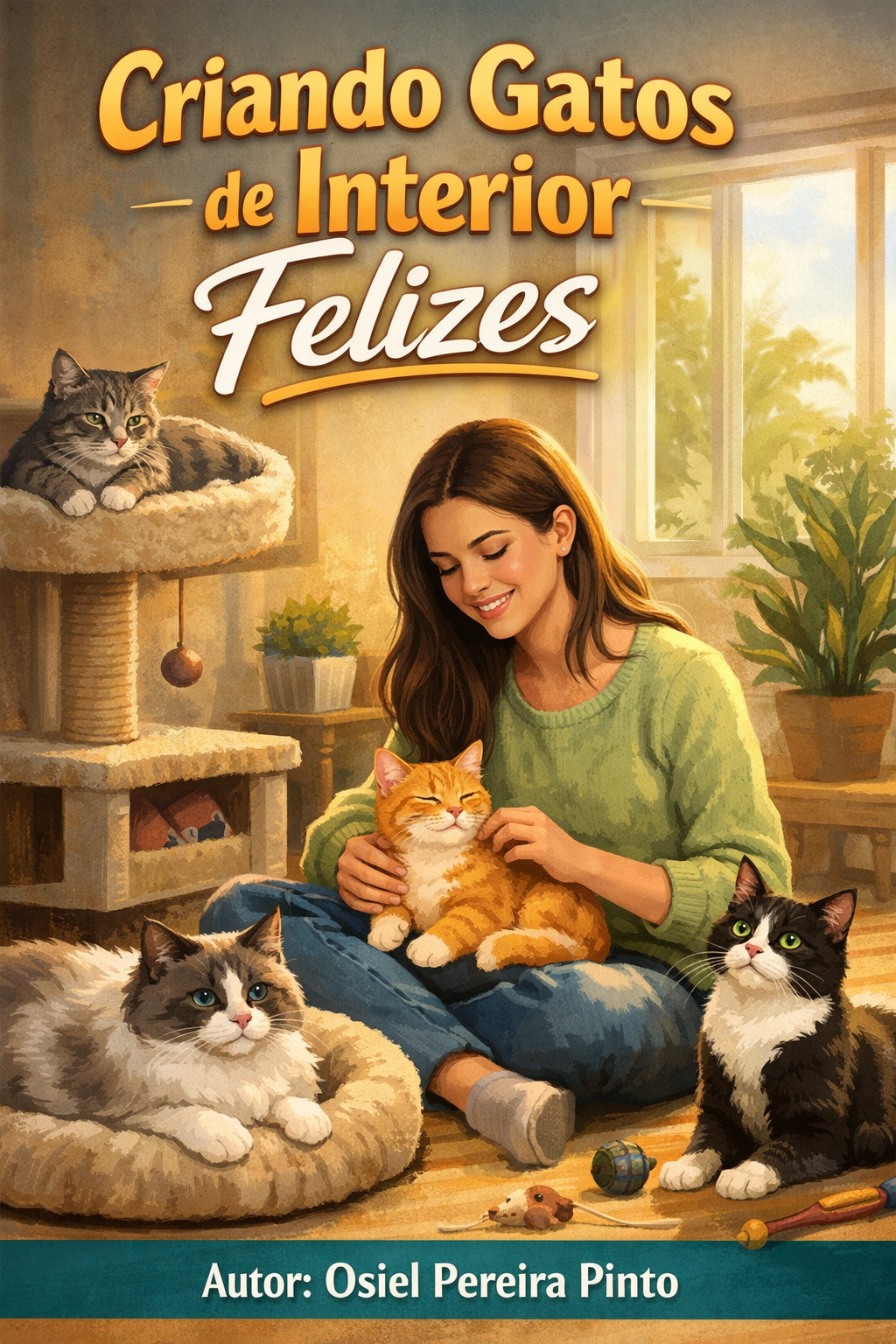 Criando Gatos de Interior Felizes