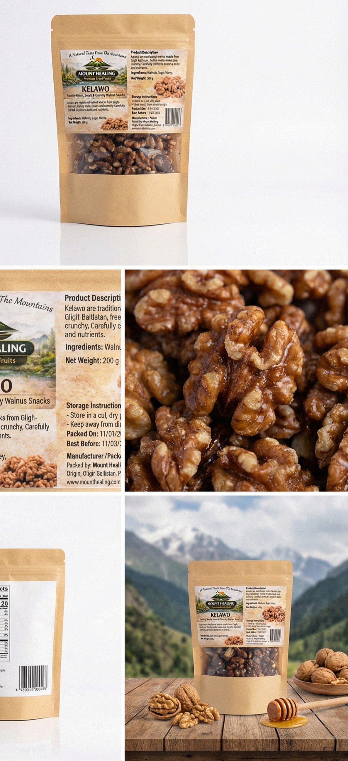 Traditional Hunza Walnut Kilao (Kelawo)