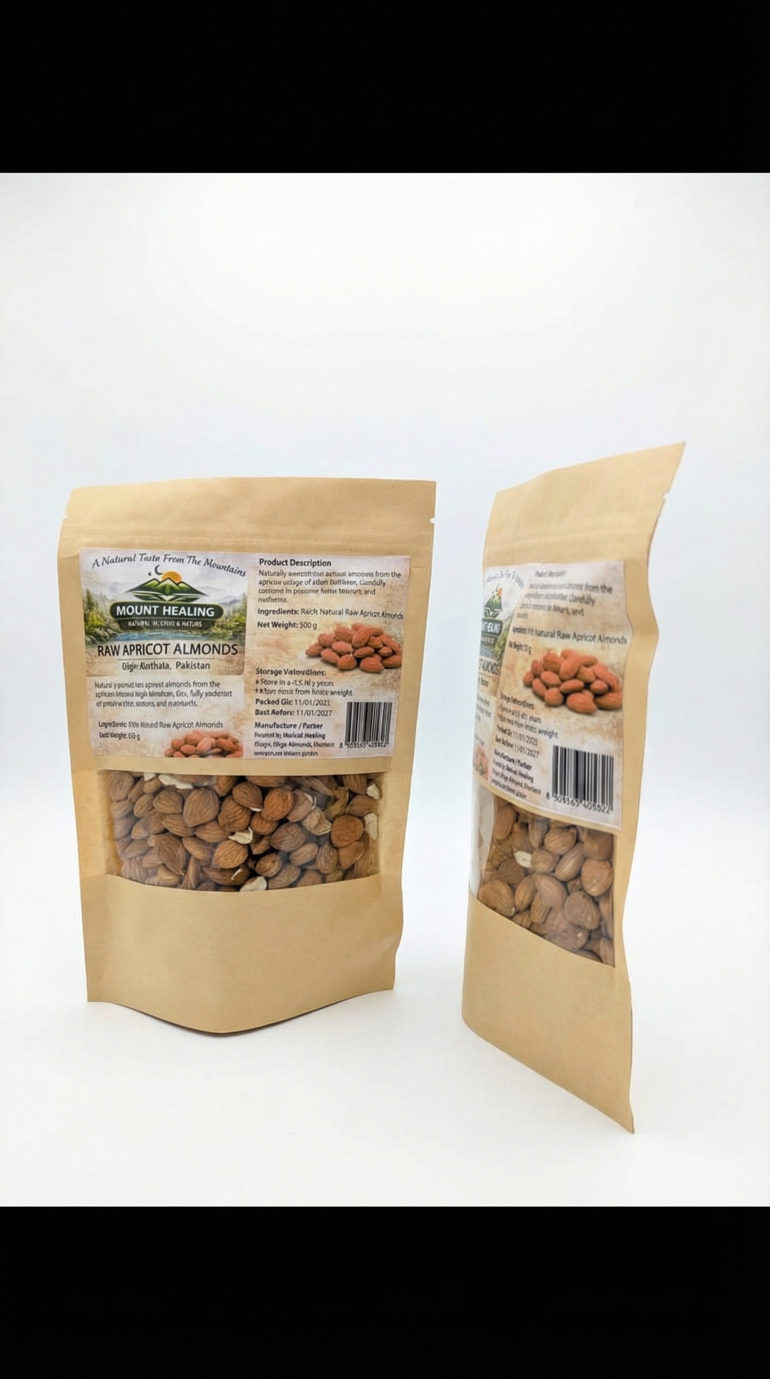 Raw Apicot Almonds