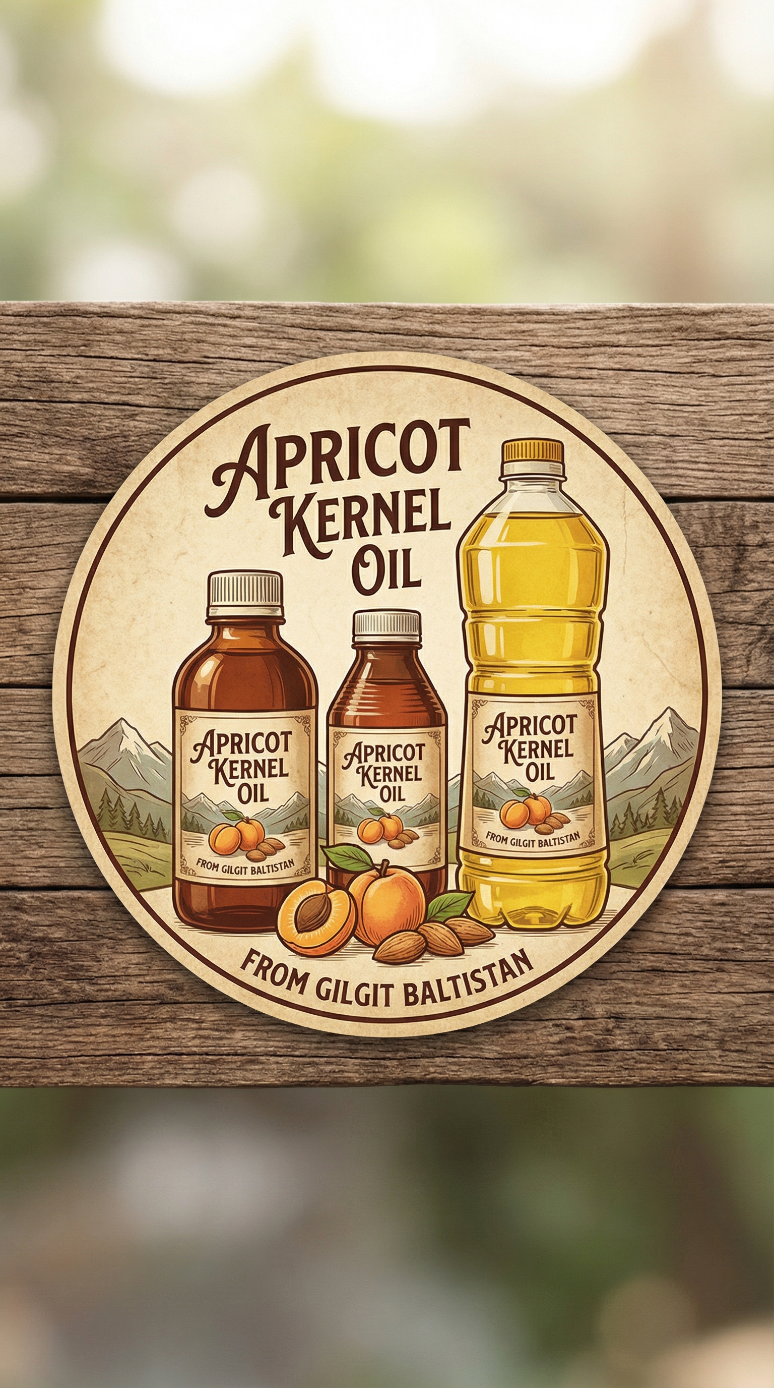 Organic Apricot Oil – For Skin, Hair & Culinary Use