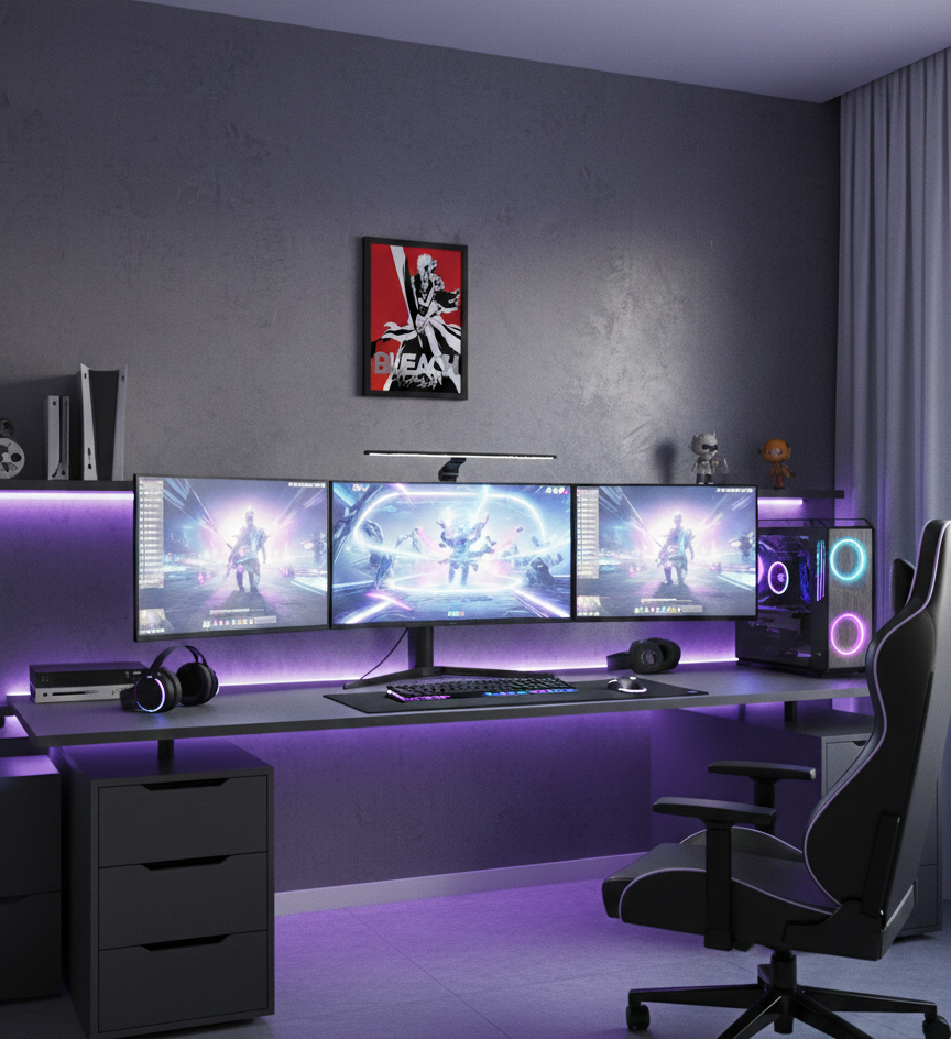 Bleach Ichigo Kurosaki Anime Poster – A4 Framed Wall Art