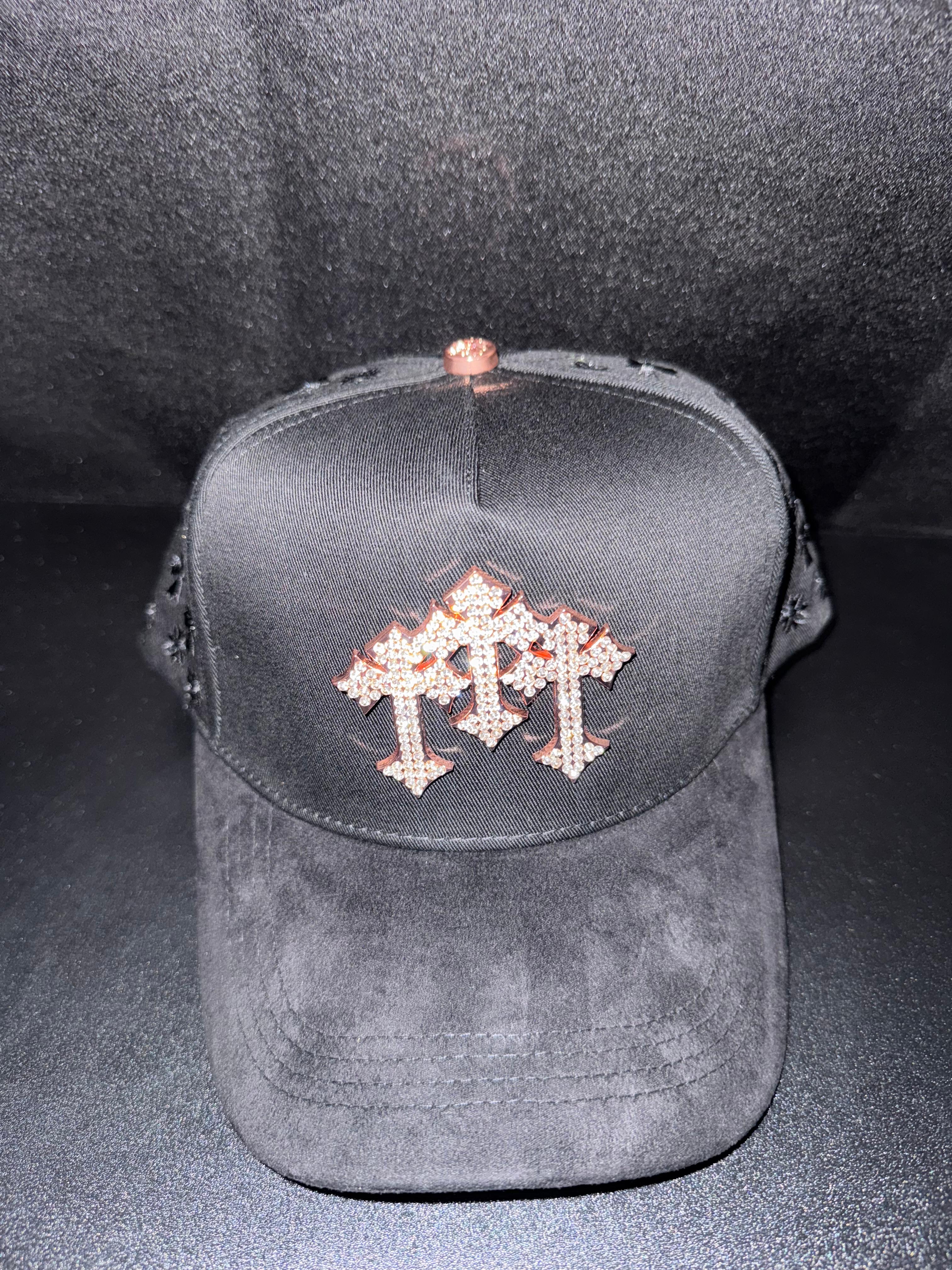 Gorra Belico Negra cruces 