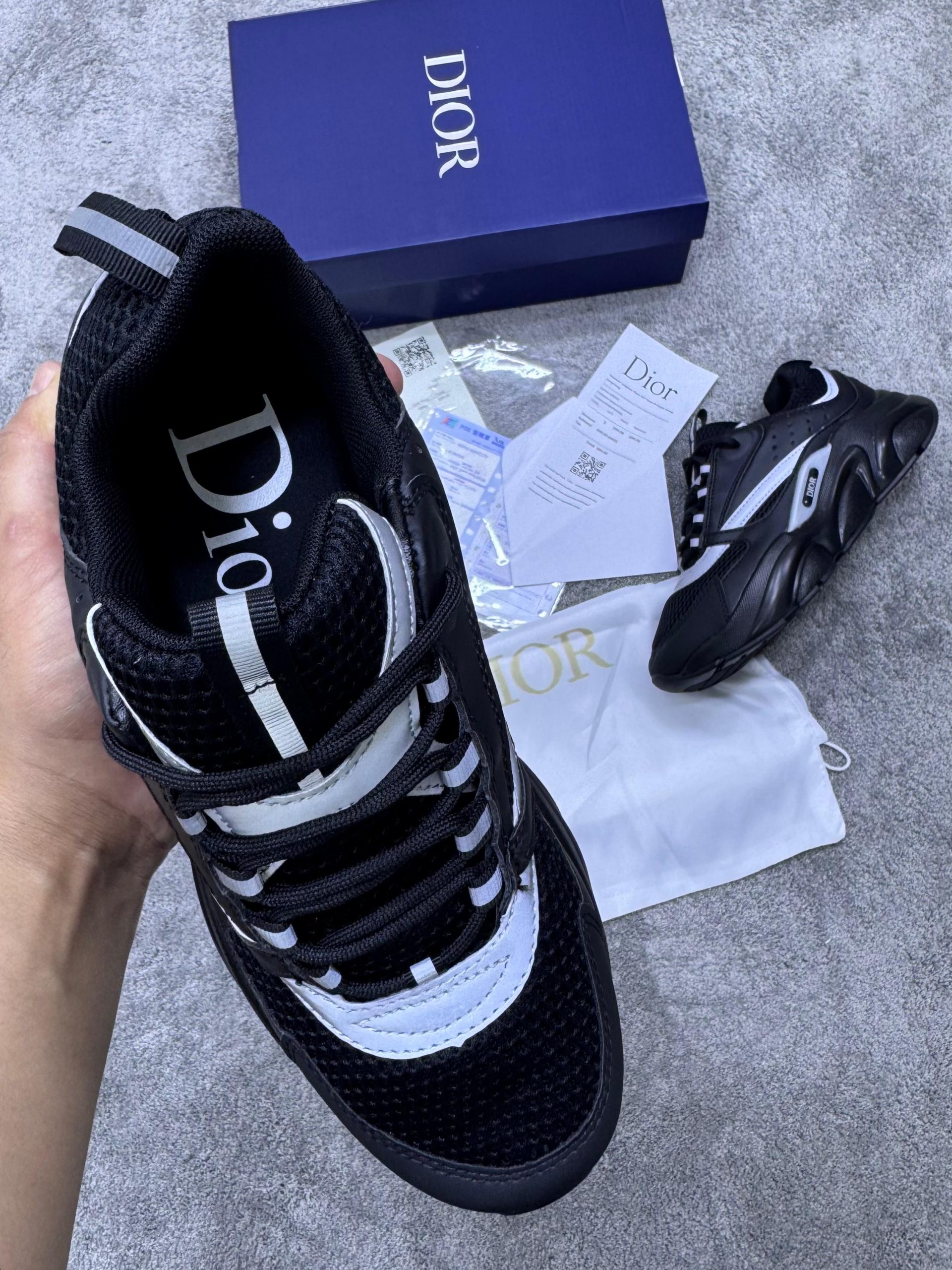 Zapatillas Dior B22 negras