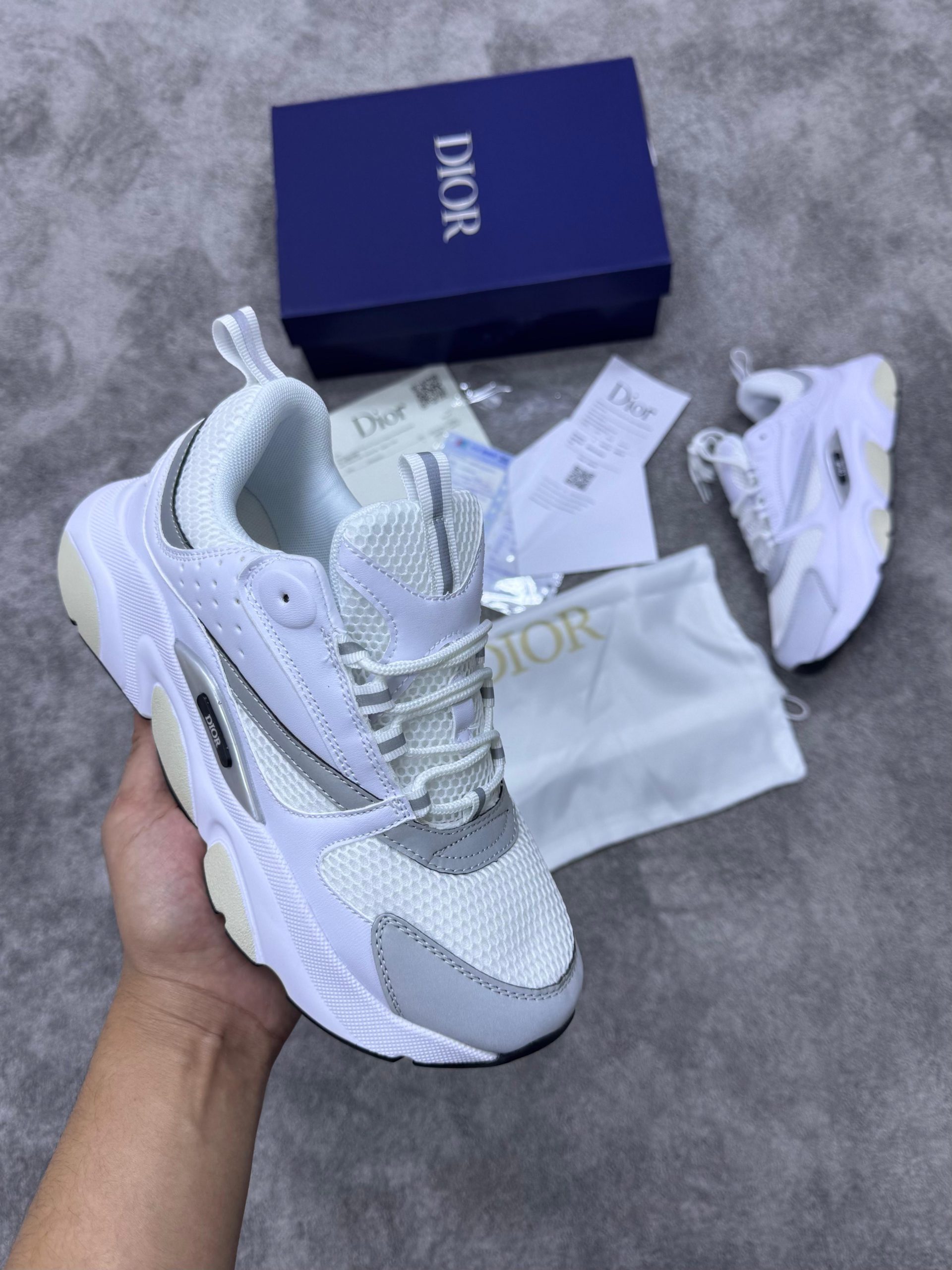 Zapatillas Dior B22 blancas