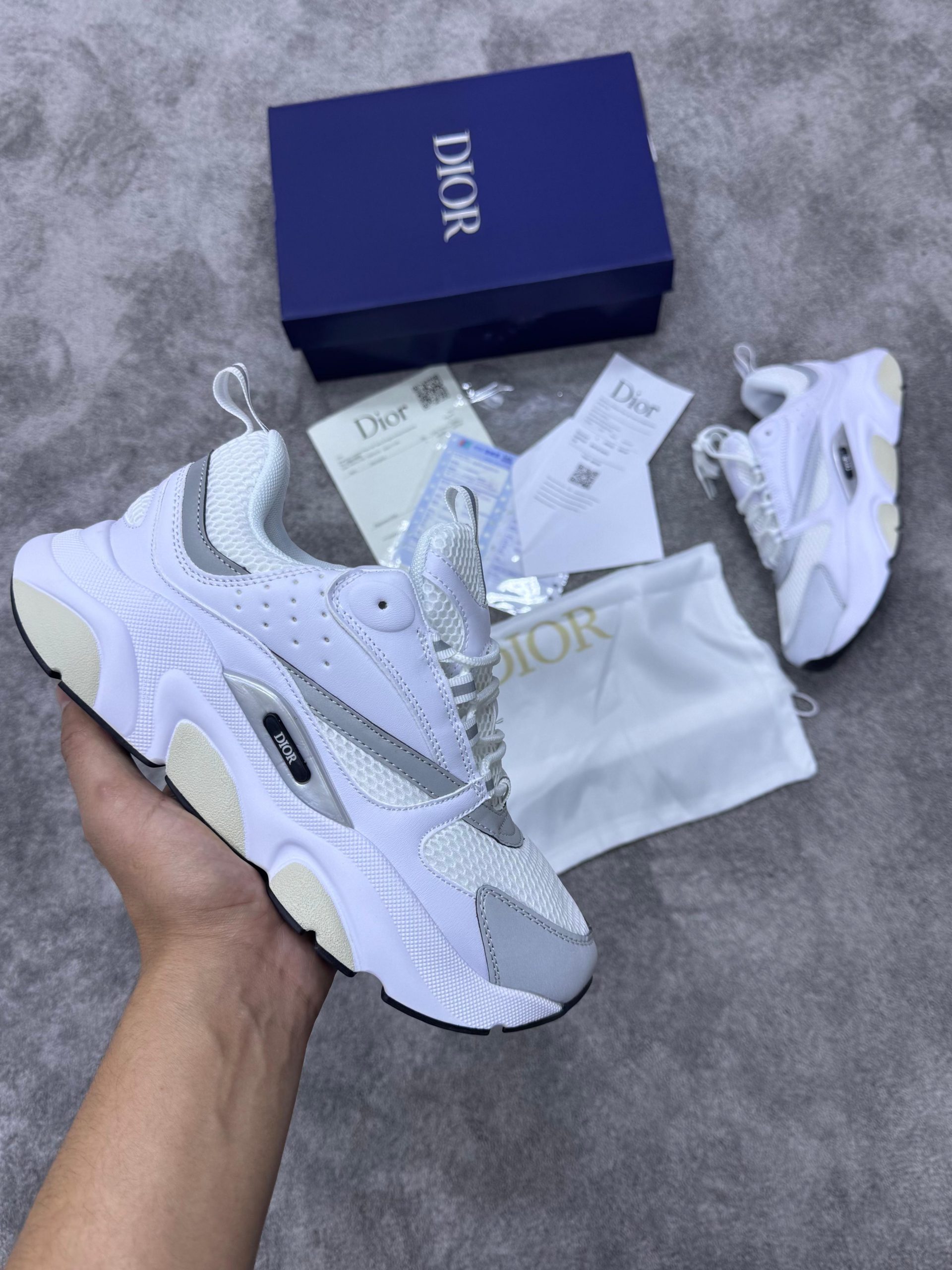 Zapatillas Dior B22 blancas