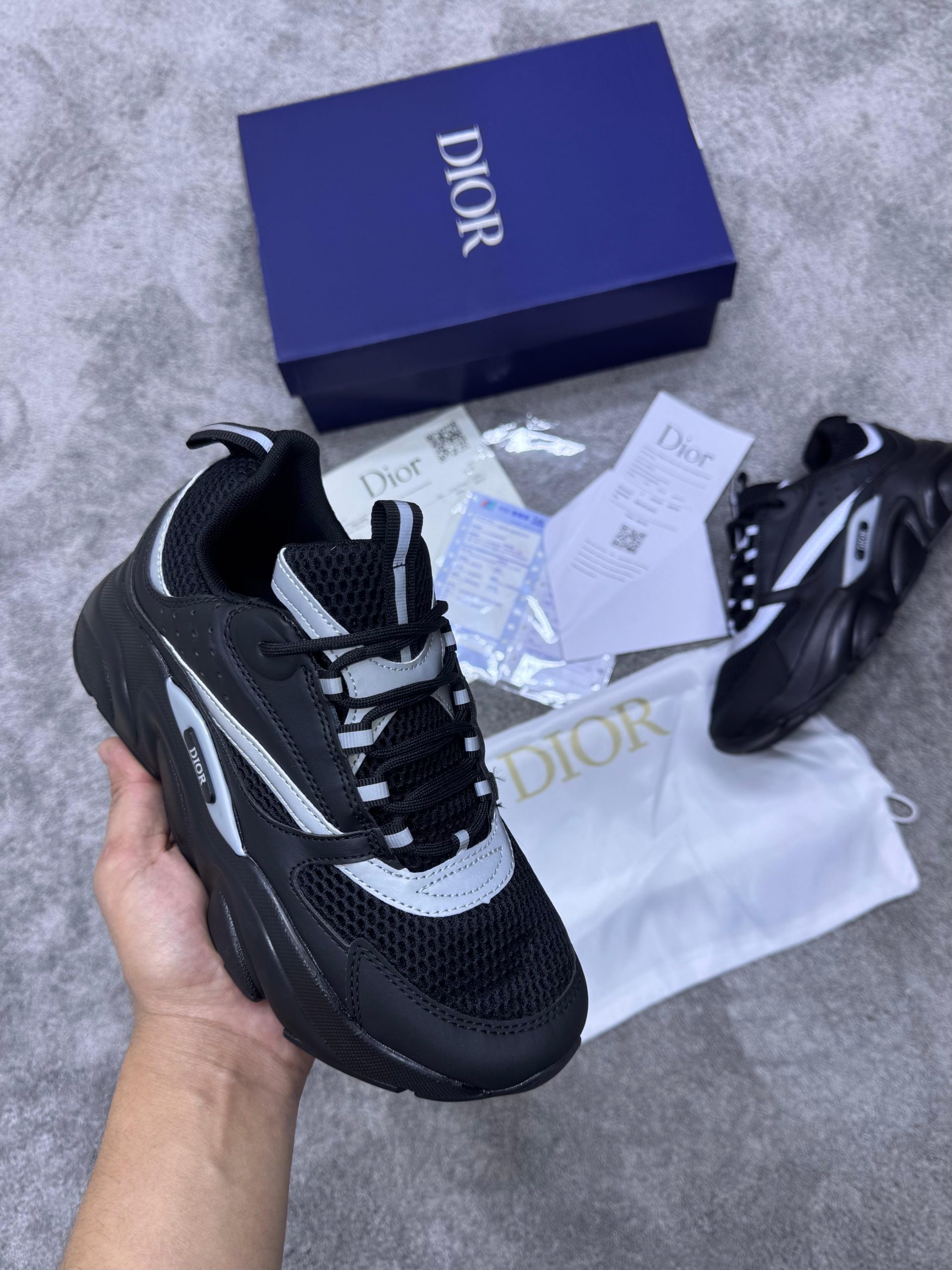 Zapatillas Dior B22 negras