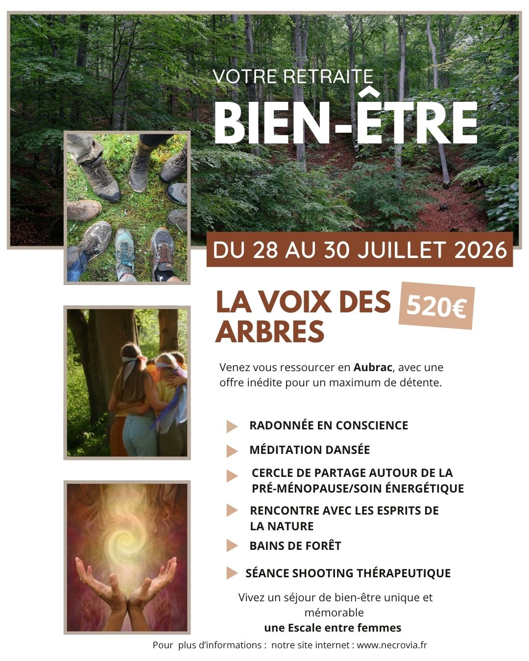 ESCALE AU FEMININ 28/29/30 JUILLET 2026 EN AUBRAC