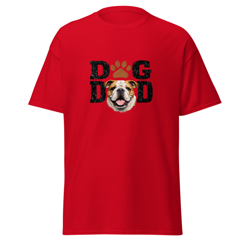 BULLDOG "DOG DAD" TEE
