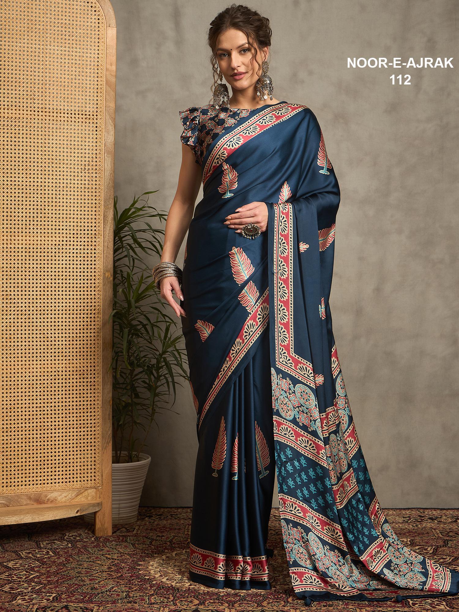 NOOR-E-AJRAK 112 Saree