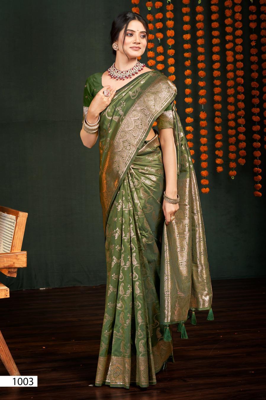 Green Silk Saree