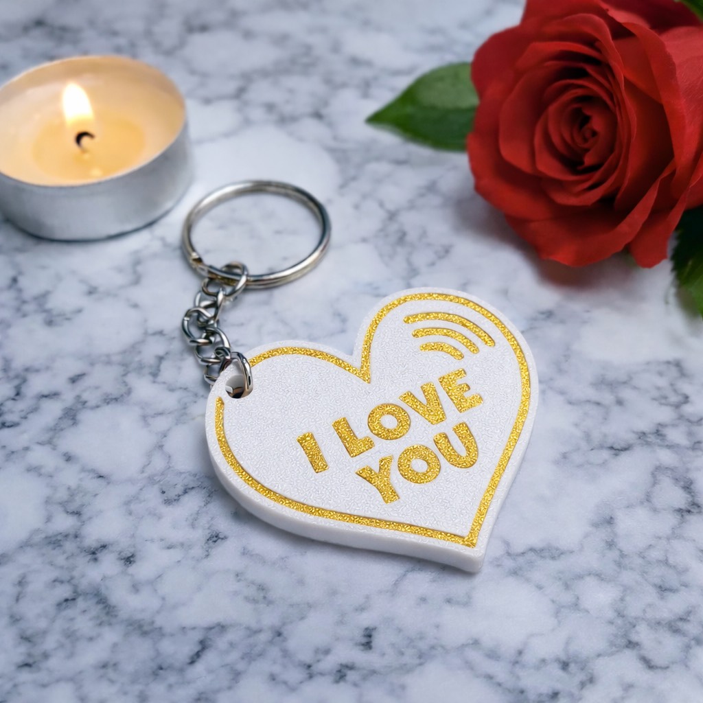 Brelok NFC " I LOVE U "