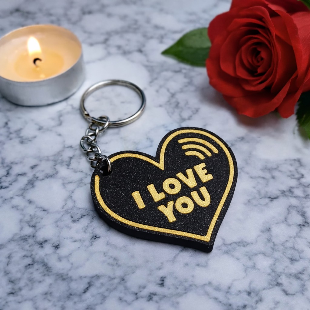 Brelok NFC " I LOVE U "