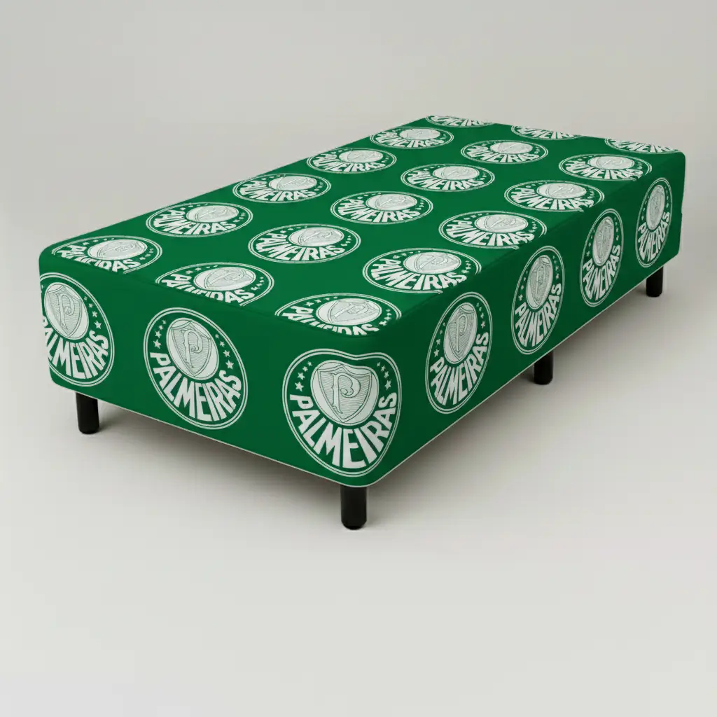 Base de Cama Box Palmeiras Personalizada 