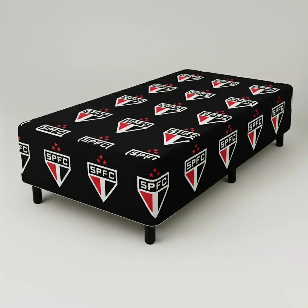 Base de Cama Box Tricolor Personalizada