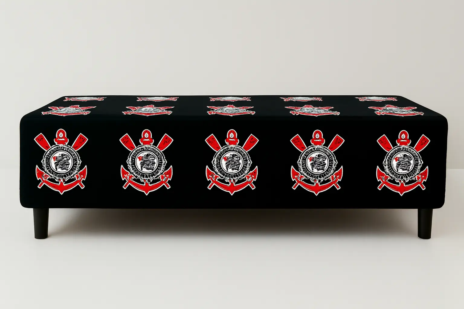 Base de Cama Box Corinthians Personalizada