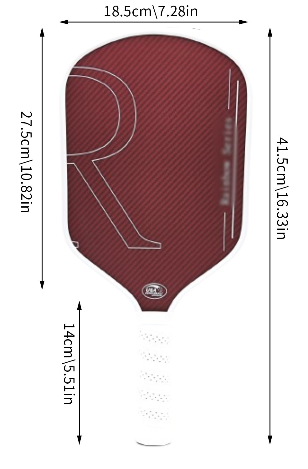 Kevlar 16mm Friction Surface High Performance Paddle