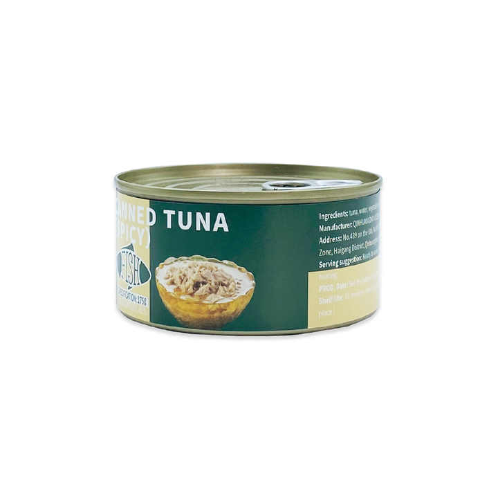 Canned Spicy Tuna Seafood Oil Immersion