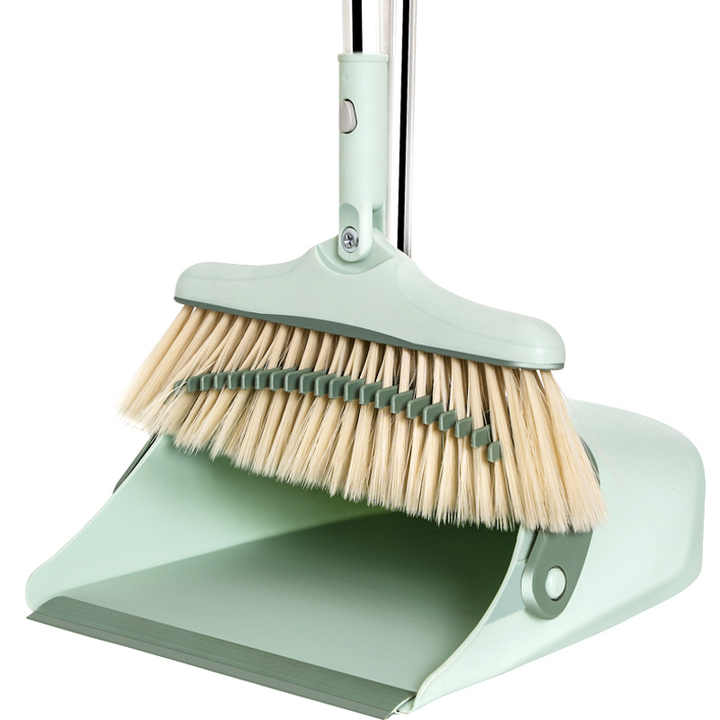 Foldable Extension Broom Dustpan Set