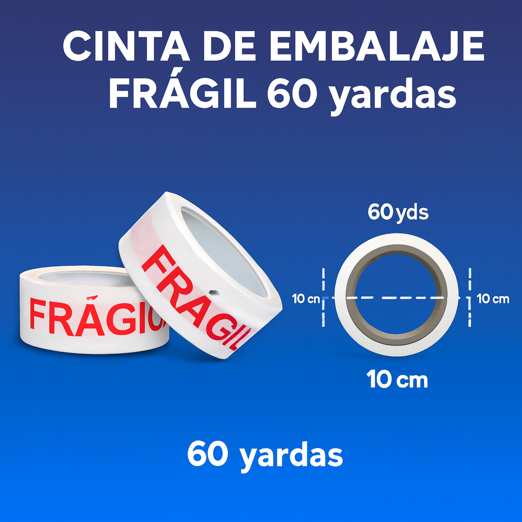 Cinta FRÁGIL estremadamente resistente.
