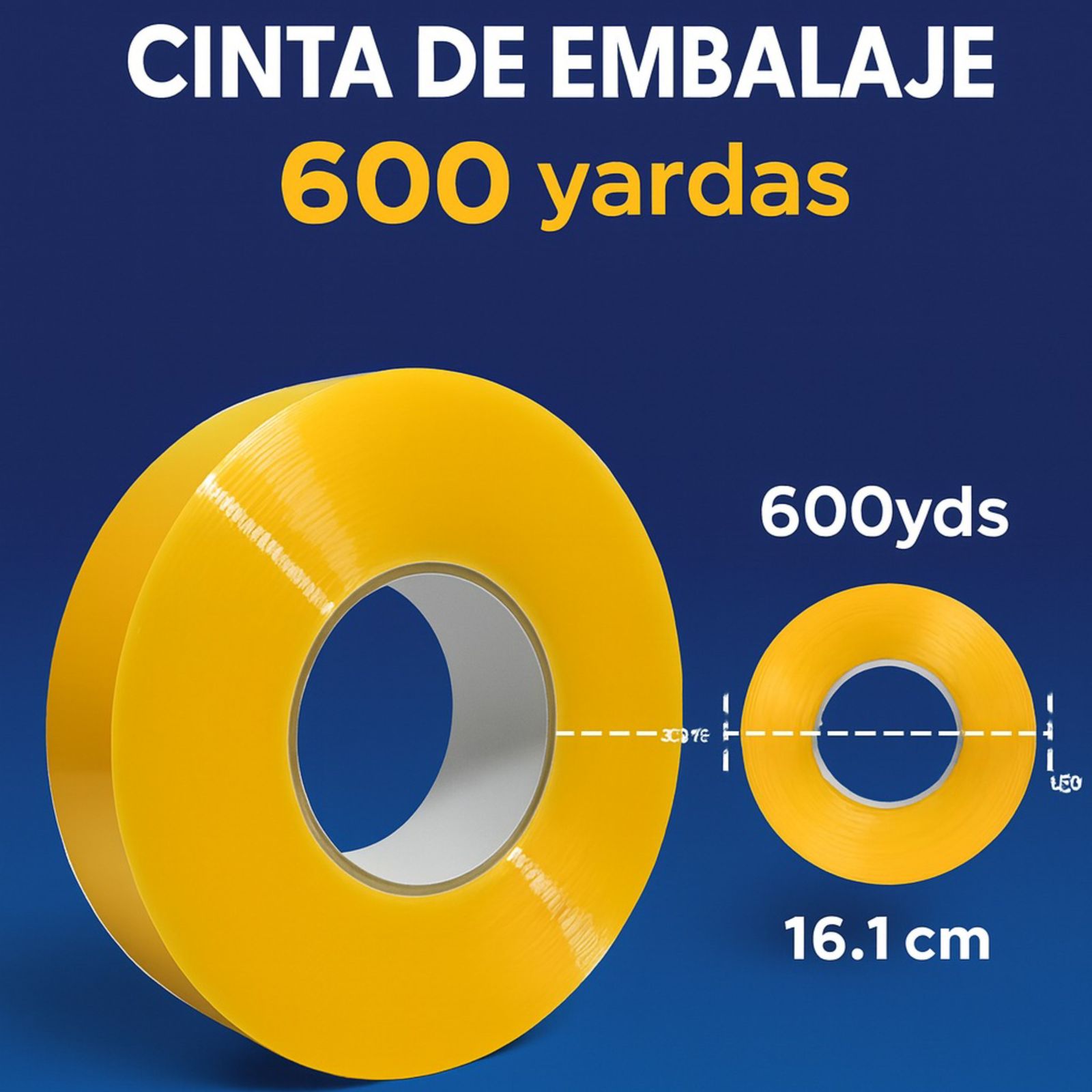 Cinta de Embalaje de 600 yardas