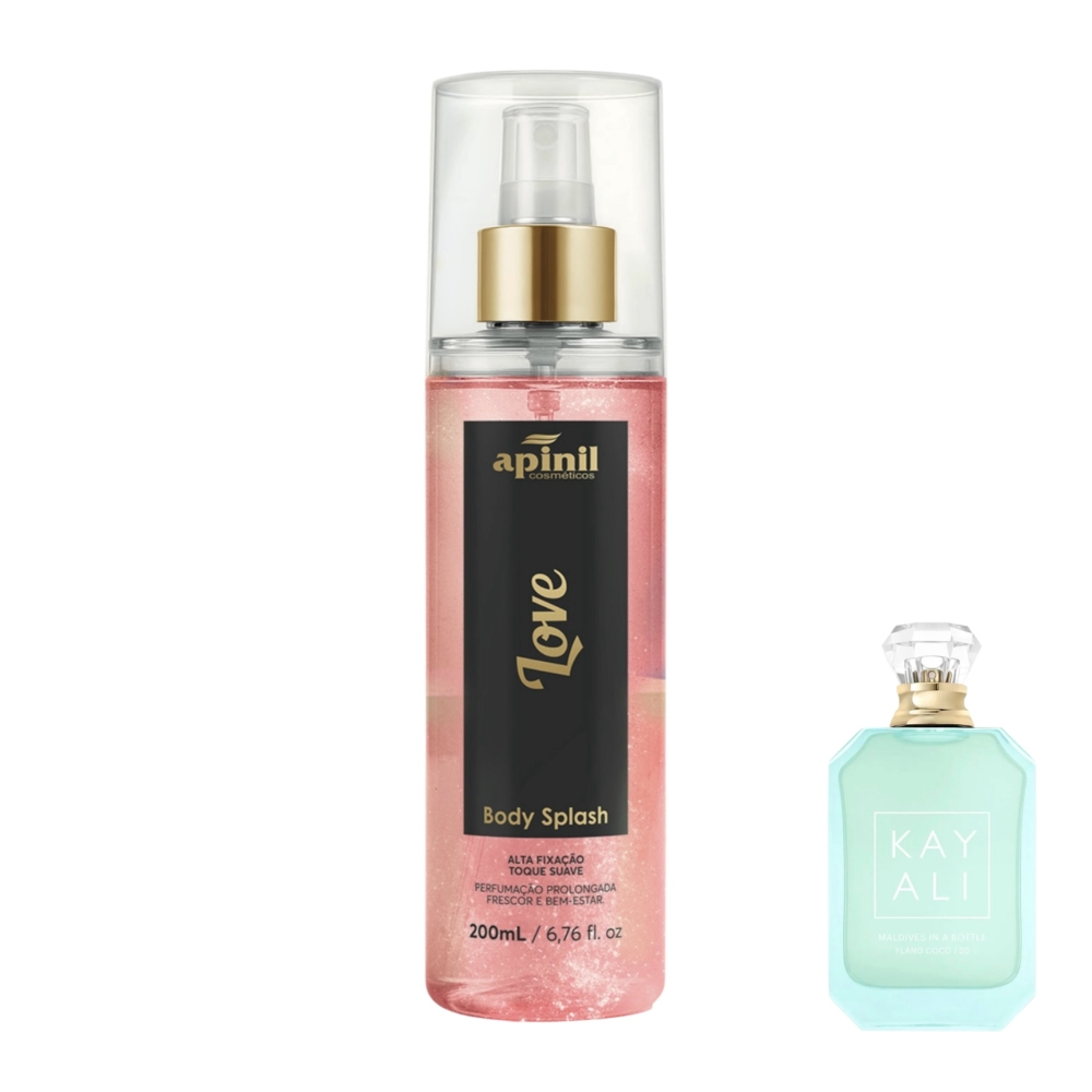Body Splash Love + Glow 200ml - Apinil