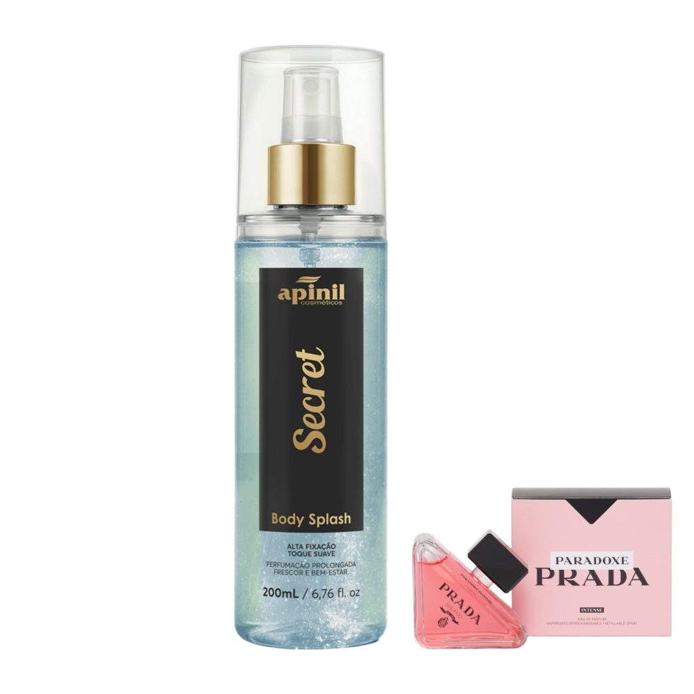 Body Splash Secret + Glow 200ml - Apinil