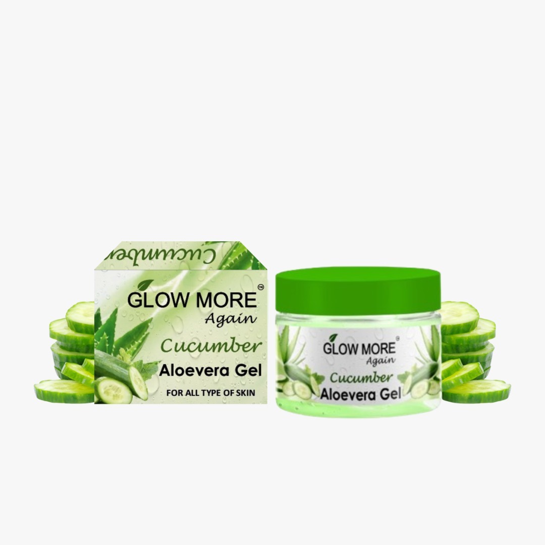 Glow More Again Cucumber Aloevera Gel